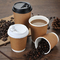 Tasses à café à emporter en papier d'emballage alimentaire jetables de boissons chaudes pour le thé au lait 24 oz