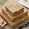Emballage de conteneur de boîte à emporter de pizza en carton ondulé imprimé