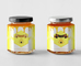 Autocollant personnalisé d'étiquette de pot de miel inviolable pour l'emballage alimentaire
