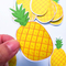 Légumes Fruits Die Cut Kiss Cut Stickers Rouleau Ananas Raisin Poire Myrtille