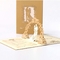 M. et Mme mariage Invitation carte-cadeau enveloppes 3d papillon découpé au laser