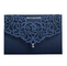 Enveloppes bleues faites sur commande de carte-cadeau de faire-part de mariage pour des cartes 5x7