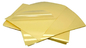 Papier A4 d'autocollant d'étiquette en PVC transparent brillant en vinyle pour imprimante à jet d'encre ou laser