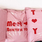 Les sacs d'expédition en plastique roses du polyéthylène 100micron expriment l'expédition d'emballage pour des vêtements