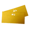 Coutume orange d'enveloppe de papier d'emballage Manille imprimée avec Logo Or String