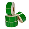 Transport thermique de papier d'autocollant de qualité de preuve du vert trois dégradable